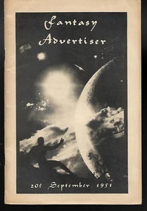 Fantasy Advertiser Vol. 5 #3 Evolution of Science-Fiction Art,September 1951 - Bild 1 von 2