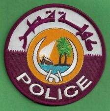 QATAR (MIDDLE EAST) FEDERAL POLICE SHOULDER PATCH
