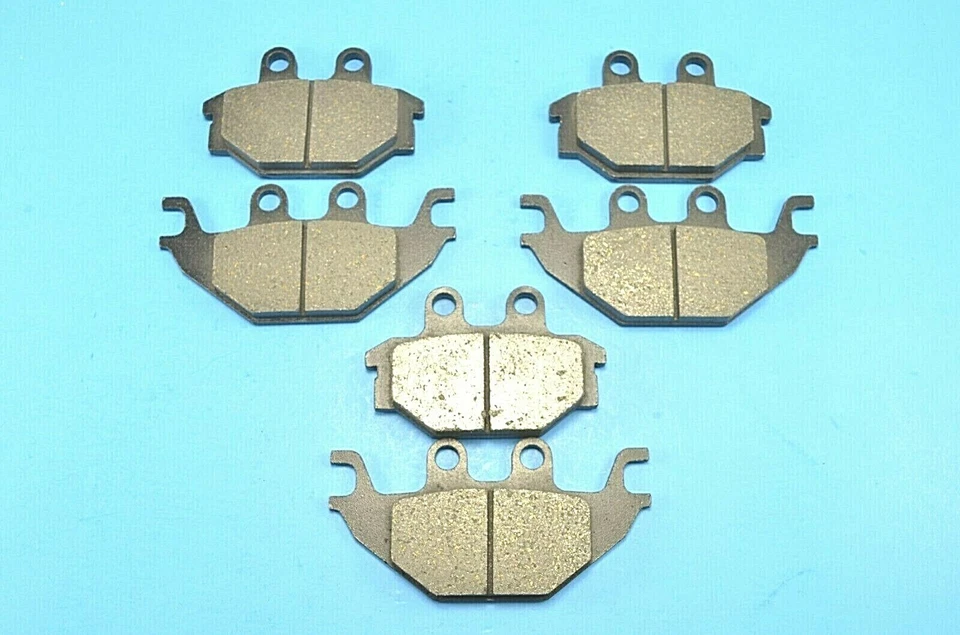 Pastillas de freno delanteras + traseras Arctic Cat 250 utilitarias 2006-2009 300 ATV 2x4 2010-2013 Foto 1 de 1