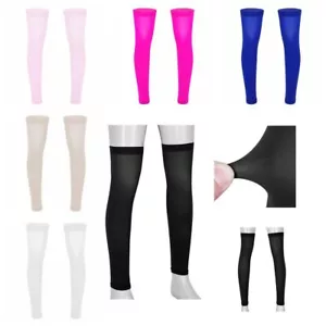 Herren Strümpfe Stretchig Tights Langstrumpf Stützsocken Gym Pantyhose Radfahren - Bild 1 von 58