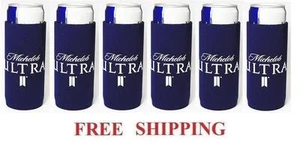 MICHELOB ULTRA 6 SLIM CAN COOLER COOZIE COOLIE KOOZIE HUGGIE NEW BUD - Picture 1 of 1