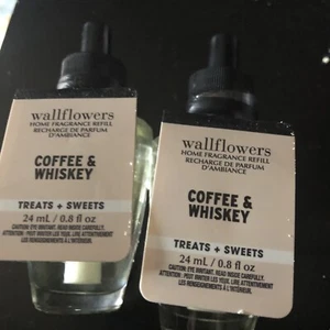 2 recambios de flores de pared para baño y cuerpo café y whisky nuevos - Imagen 1 de 2