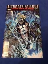 Ultimate Fallout Spider-Man No More #2 HTF Newsstand Cover A Marvel 2011