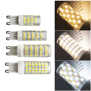 Mini G9 Led Corn Bulb No Flicker 28/34/52/64/78/90leds Tri-color Lamps Light 220 - Picture 1 of 21