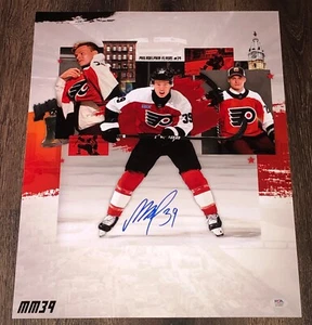 Matvei Michkov Signed 16x20 Photograph Philadelphia Flyers Rookie PSA DNA Holo - Picture 1 of 3