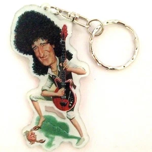 Brian May Queen - Portachiavi Acrilico - Acrylic Keychain - Llaveros Acrilico - Picture 1 of 1