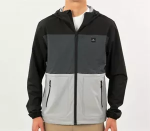 RIP CURL Men's ELITE BLOCKED ANTI SERIES Jacket - Black - Small - NWT - Picture 1 of 3