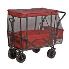 Stay Bug Free On For Beach Trips With Our Collapsible Wagon Cart Bug Mesh Net