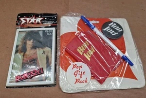 Bon Jovi 1980s Bundle Pop Gift Pack And Photo Frame Deadstock Rrrrrrrare! B17 - Picture 1 of 5