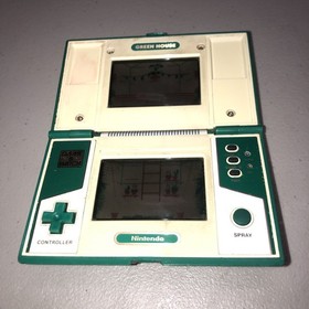 Nintendo GREEN HOUSE Game & Watch Multi Screen Retro 1982 GH-54 TESTED