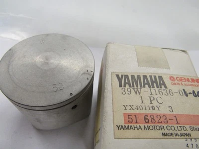 NOS 1983-1984M YAMAHA YZ125 NOS OEM SEGUNDO PISTÓN 39W-11636-01 Foto 1 de 3