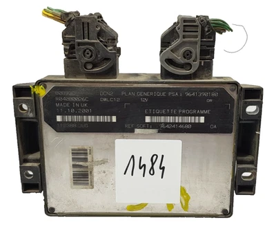 Citroen Berlingo 1.9D [WJY DW8B] Calculateur moteur R04080026C 9641390180 #1484 - Photo 1/3