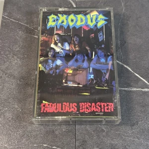 Vintage 1989 cassette : EXODUS Fabulous Disaster : 88561-2001-4 - Picture 1 of 6