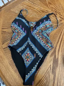 Traje de baño 3 piezas TiNiBiKiNi talla grande azul mar - Imagen 1 de 2