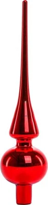 TrendLine Christbaumspitze 26 cm Rot Baumspitze Weihnachtsbaumspitze Baumschmuck - Bild 1 von 3