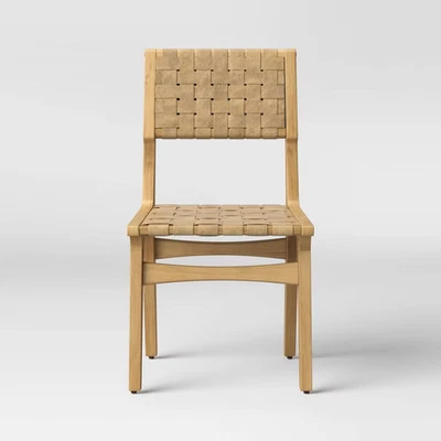 Ceylon Woven Dining Chair Natural - Opalhouse - Image 1 of 4