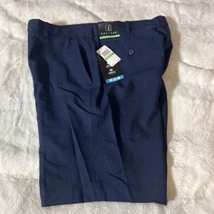 Pantaloncini da golf blu da uomo PGA Tour taglia 34 prezzo al pubblico $65 - Foto 1 di 5
