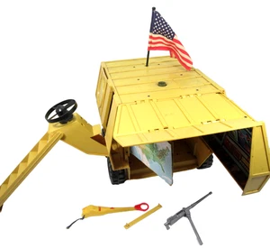 Hasbro GI Joe 1964 Mobile Support Vehicle Rear Parts Adventure Team 1972 Vtg - Picture 1 of 23