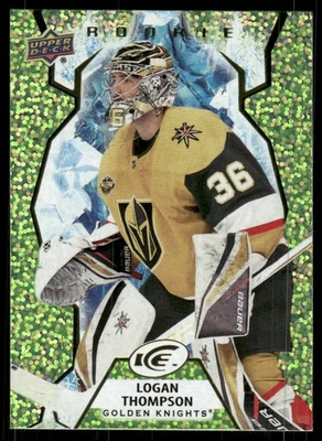 2021-22 Upper Deck Ice #131 Logan Thompson Green - Image 1 of 2