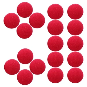 120 Pezzi Corona di Simulazione Palla di Spugna Rossa Forniture per Feste - Foto 1 di 12