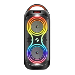 Party Bluetooth Lautsprecher bis zu 40W Sound Peak, dynamische LED-Leuchten, 8 lebendige C... - Bild 1 von 9