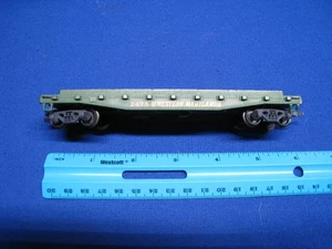 HO Scale Mantua Western Maryland Flat Car - Freight Train - Picture 1 of 4