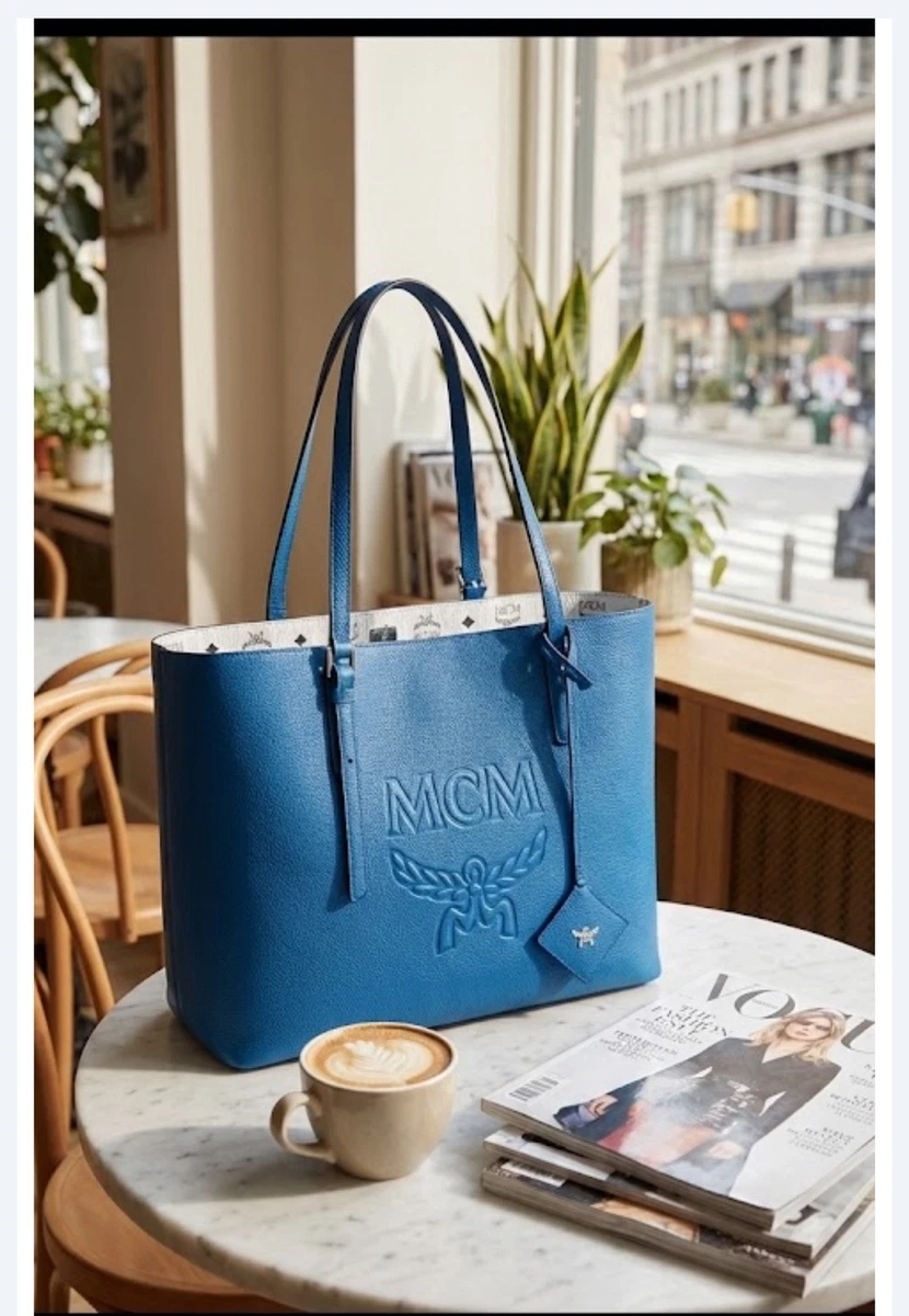 MCM Tote Blue Bags & Handbags for Women for sale | eBay