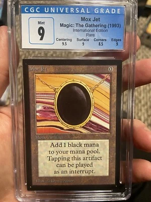 Mox Jet MTG Collectors’ Edition CE Graded 9 CGC - Image 1 of 2