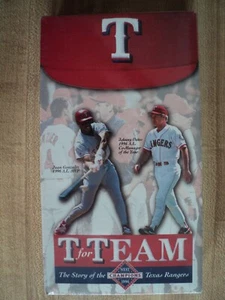 T for TEAM Story of the 1996 Texas Rangers West Champions (VHS) still SEALED - Picture 1 of 2