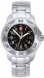 Brand New Swiss Army Classic Officer's Men's Quartz Watch 24685