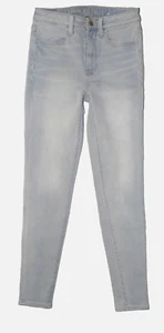 Women's American Eagle light wash Super High-Rise Jegging size 2 - Picture 1 of 6