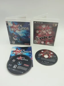 Rock Revolution and The Voice I Want You - Playstation 3 PS3 - Bild 1 von 3