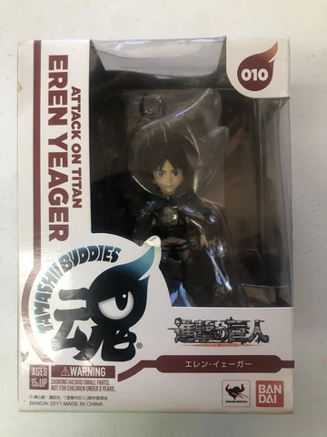 Attack on Titan Eren Yeager Bandai Tamashii Buddies #10 Figure Cover