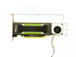 Nvidia Tesla P4 8GB GPU Card graphics GDDR5 Supermicro PCI-E With silent fan - Picture 1 of 4