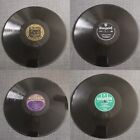 Four 1950s - 78 rpm Shellac Records - Gramophone Records 78s Pop, Stage & Screen