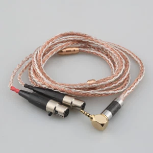 2m  2.5mm balanced Headphone Cable For Audeze LCD-3 LCD-2 LCD-X LCD-XC 4z MX4 GX - Picture 1 of 8