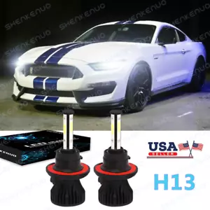 Kit de faros LED H13 9008 bombillas blancas para Ford Mustang GT 2005-2012 - Imagen 1 de 12