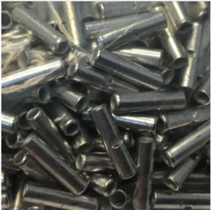 Conector de empalme BUTT, sin costuras sin aislamiento, terminales de crimpado calibre 16-14 1000 piezas - Imagen 1 de 2