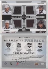 2012-13 SP Game Used Edition Authentic Fabrics Quad Mike Richards Jonathan Quick