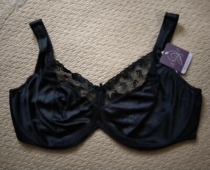 40 - Aviana Minimizer Underwire Bra 2457 Black RRP $59.95 20DDD or 20E - Picture 1 of 3