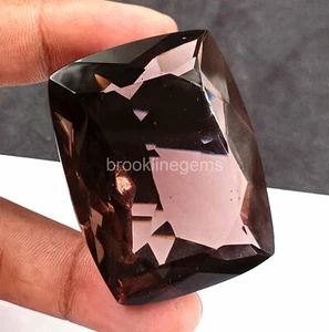 Lab Created 243 Ct Purple Amethyst Certified Cushion Cut Loose Gemstone 4AUJ - Picture 1 of 7