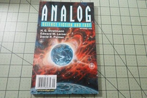 ANALOG  SCIENCE FICTION AND FACT SEPTEMBER 2008 LERNER, PALMER, STRATMANN....... - Picture 1 of 3