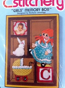 Girls Memory Box 5x7 Set Sunset 726 Vintage Retro Barbara Jennings Specialty Stitch - Bild 1 von 4
