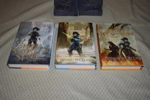 The Wells of Sorcery Trilogy by Django Wexler (1st Edition/First Print, signed) - Imagen 1 de 14