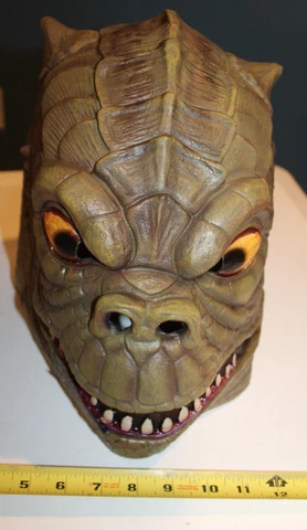 UNUSED Star Wars Bossk Bounty Hunter ESB Rubies Disney Latex Mask Cosplay NICE Cover