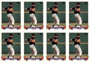 (8) 1993 Topps # 652 Dave West Minnesota Twins Card Lot - Picture 1 of 1