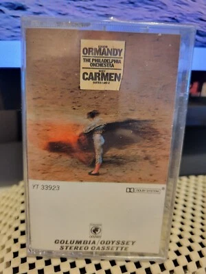 Bizet Carmen Suites 1, 2 / Ormandy, Philadelphia Orch (Cassette, 1976) NEW - Image 1 of 2
