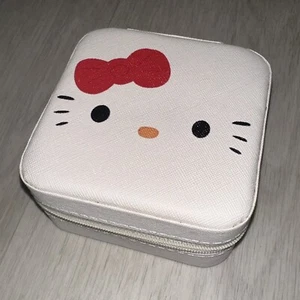 Hello Kitty Jewelry Box Jewelry Necklace Earrings Organizer Girl's Gift Cute - Picture 1 of 7