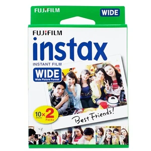 New Fuji Fujifilm instax WIDE Instant Photo Film Twin Double Pack 20 Sheets - Picture 1 of 1