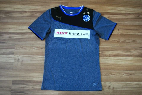 GRASSHOPPERS ZURICH 2013-2014 PUMA GRAY FOOTBALL SHIRT JERSEY SIZE MENS MEDIUM Cover